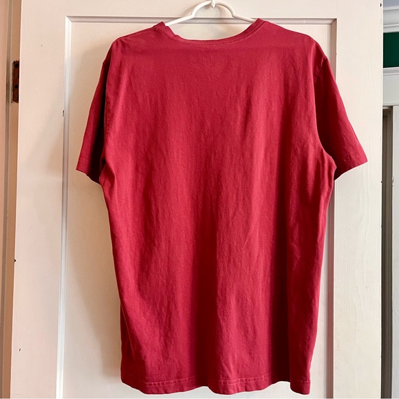 Life is Good Vintage Red Crusher Tee with winking beer can - Picture 3 of 10